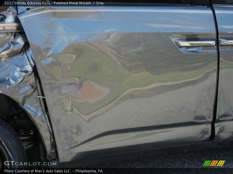 Polished Metal Metallic / Gray 2012 Honda Odyssey EX-L