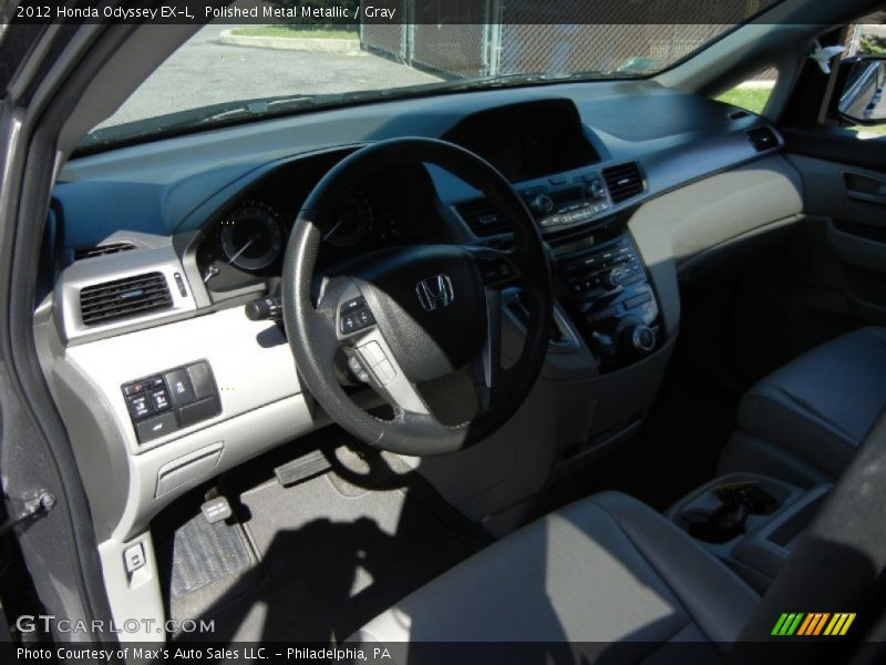 Polished Metal Metallic / Gray 2012 Honda Odyssey EX-L