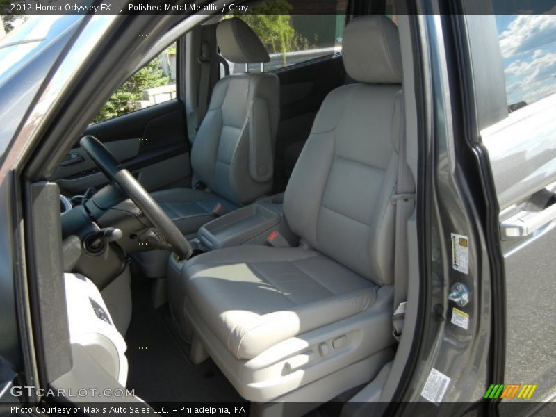 Polished Metal Metallic / Gray 2012 Honda Odyssey EX-L