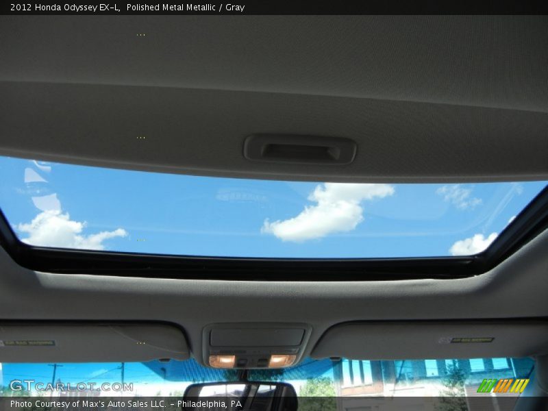 Polished Metal Metallic / Gray 2012 Honda Odyssey EX-L