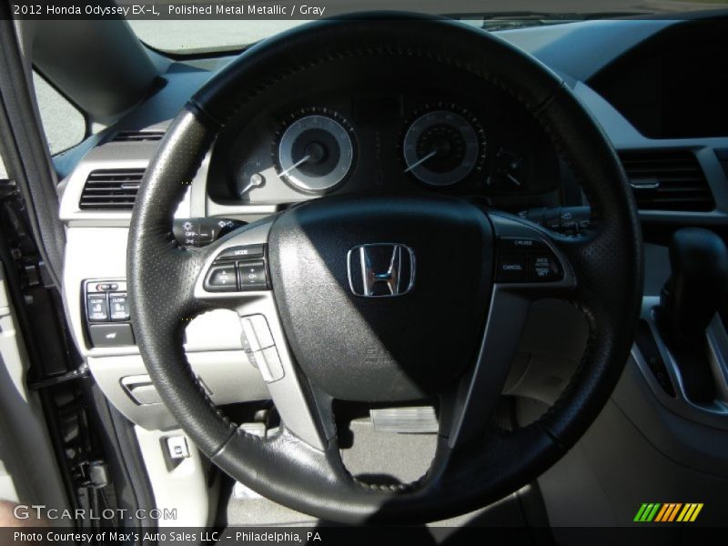 Polished Metal Metallic / Gray 2012 Honda Odyssey EX-L
