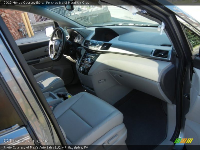 Polished Metal Metallic / Gray 2012 Honda Odyssey EX-L