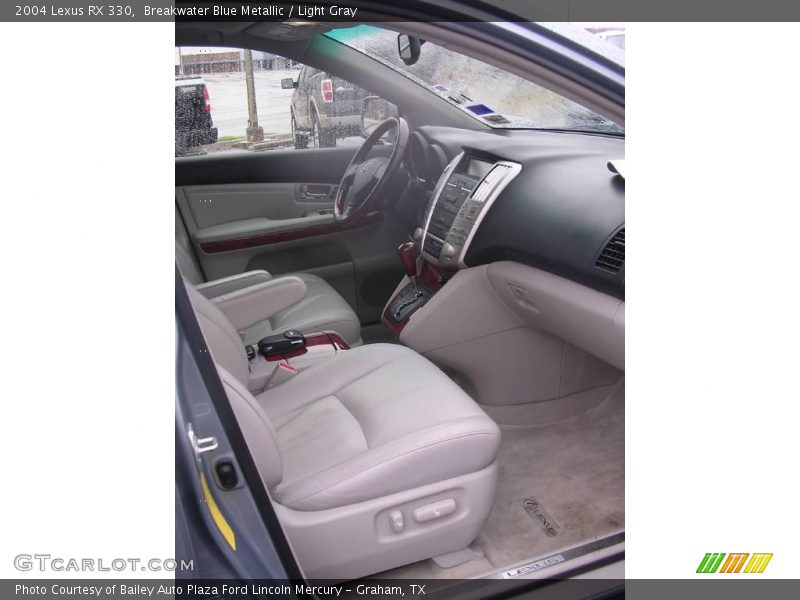 Breakwater Blue Metallic / Light Gray 2004 Lexus RX 330