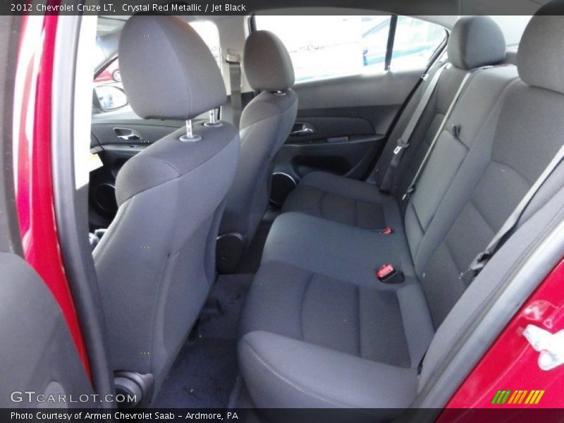 Crystal Red Metallic / Jet Black 2012 Chevrolet Cruze LT