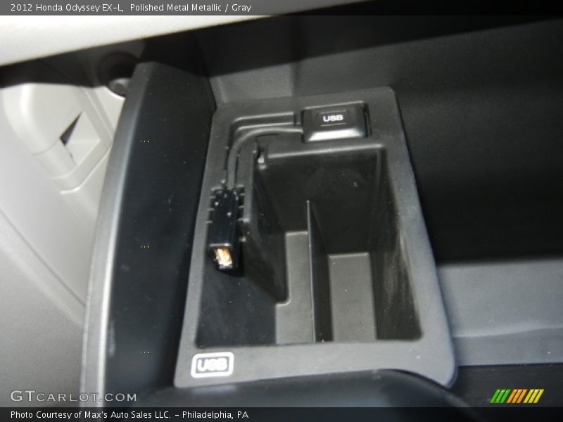 Polished Metal Metallic / Gray 2012 Honda Odyssey EX-L