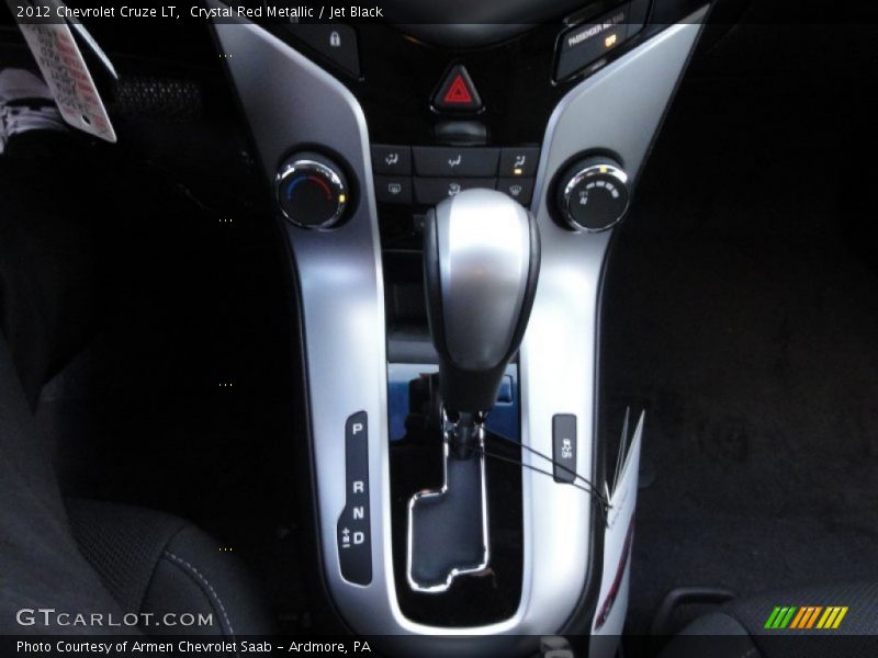 Crystal Red Metallic / Jet Black 2012 Chevrolet Cruze LT