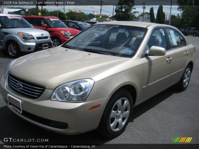 Light Almond Beige / Beige 2008 Kia Optima LX