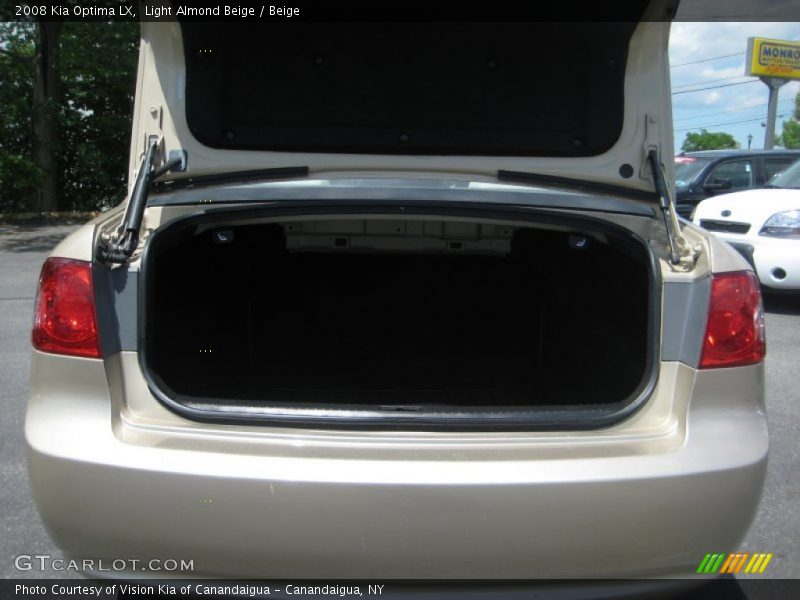 Light Almond Beige / Beige 2008 Kia Optima LX