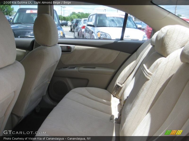 Light Almond Beige / Beige 2008 Kia Optima LX