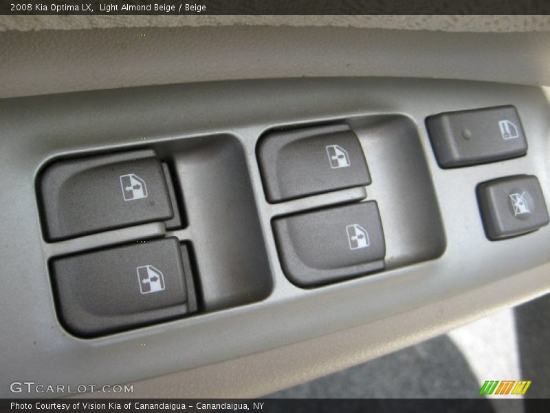 Light Almond Beige / Beige 2008 Kia Optima LX