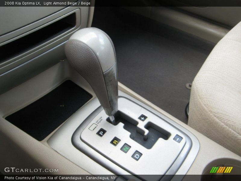 Light Almond Beige / Beige 2008 Kia Optima LX