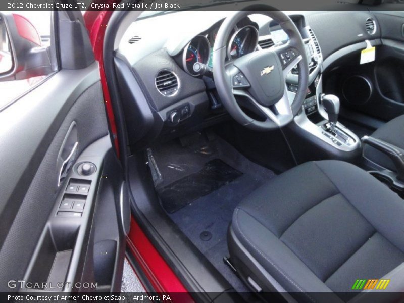 Crystal Red Metallic / Jet Black 2012 Chevrolet Cruze LTZ