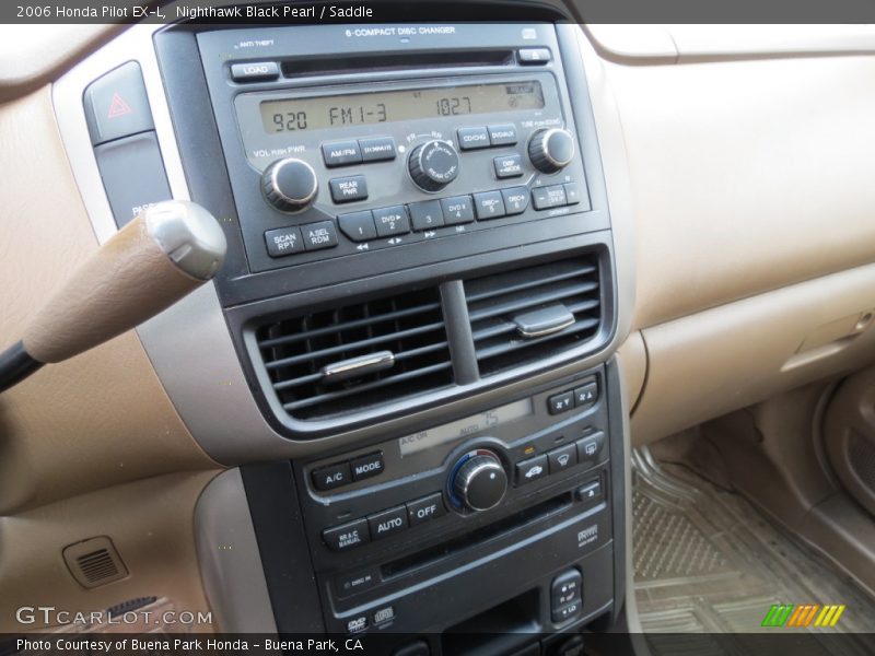 Nighthawk Black Pearl / Saddle 2006 Honda Pilot EX-L