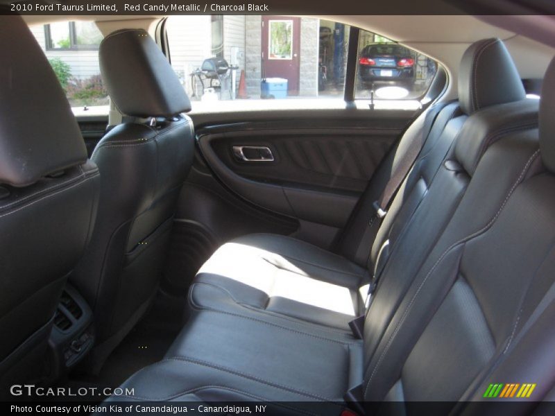 Red Candy Metallic / Charcoal Black 2010 Ford Taurus Limited