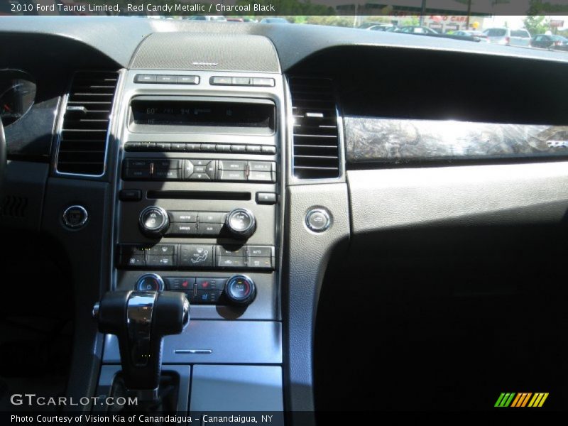 Red Candy Metallic / Charcoal Black 2010 Ford Taurus Limited