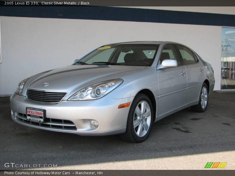 Classic Silver Metallic / Black 2005 Lexus ES 330