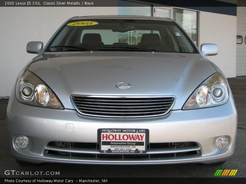Classic Silver Metallic / Black 2005 Lexus ES 330
