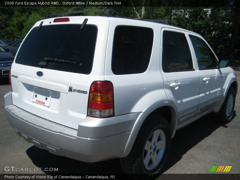 Oxford White / Medium/Dark Flint 2006 Ford Escape Hybrid 4WD
