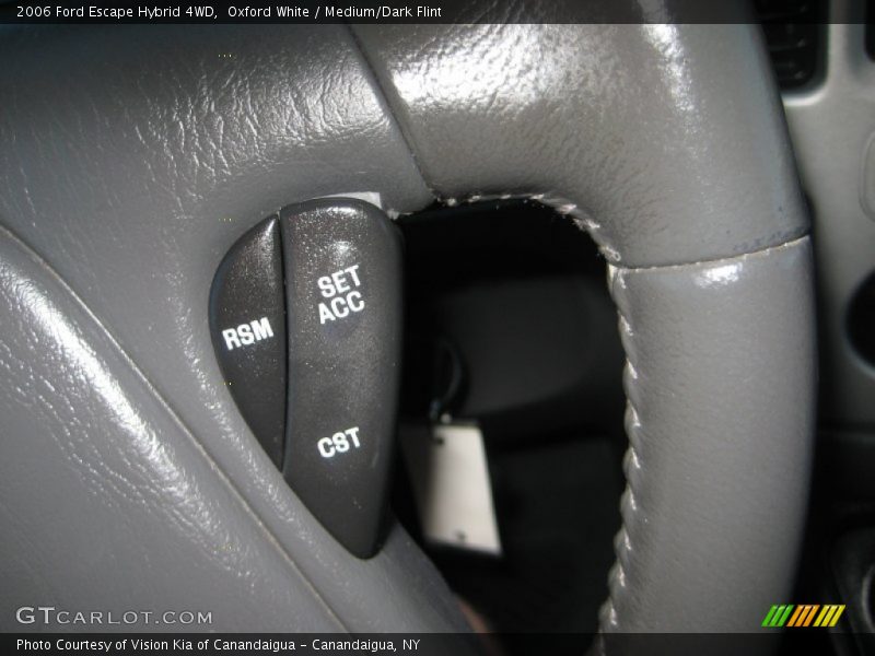 Oxford White / Medium/Dark Flint 2006 Ford Escape Hybrid 4WD