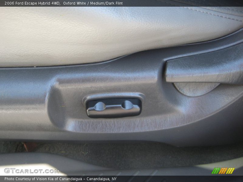 Oxford White / Medium/Dark Flint 2006 Ford Escape Hybrid 4WD