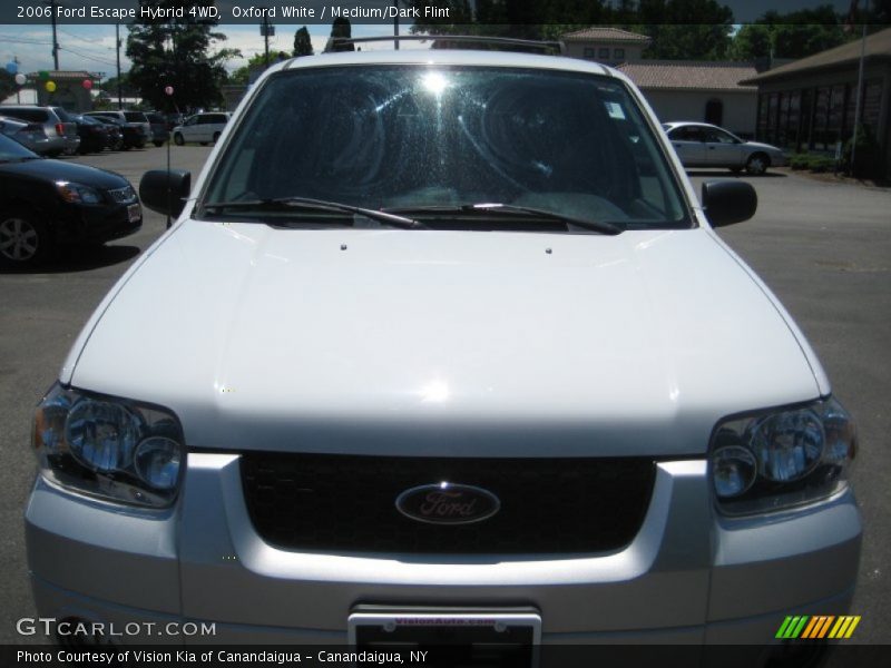 Oxford White / Medium/Dark Flint 2006 Ford Escape Hybrid 4WD