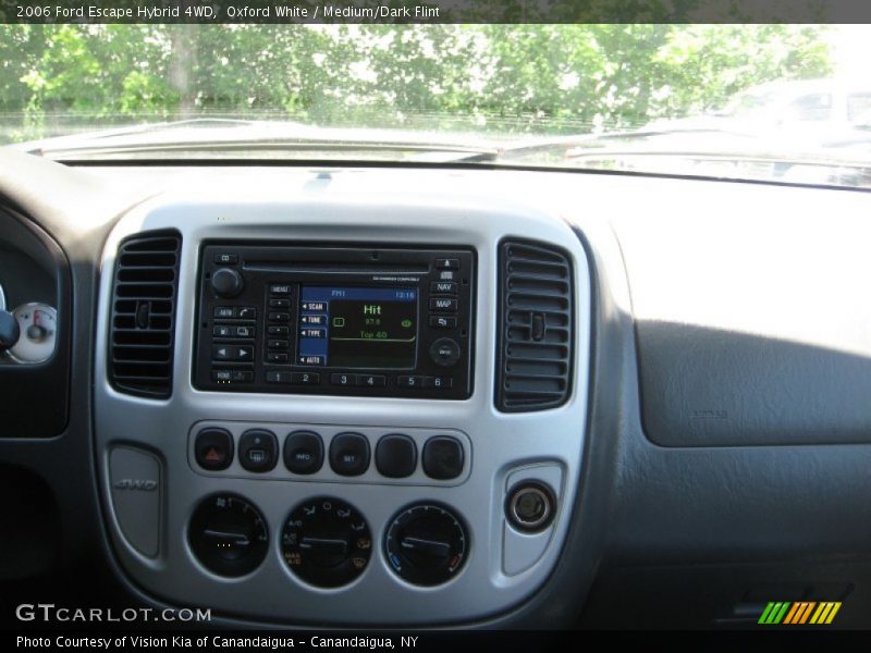 Oxford White / Medium/Dark Flint 2006 Ford Escape Hybrid 4WD