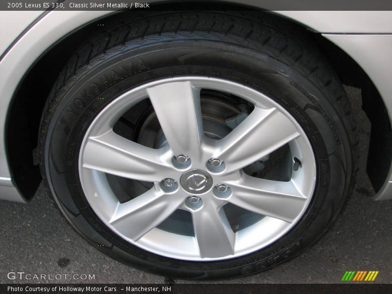 Classic Silver Metallic / Black 2005 Lexus ES 330