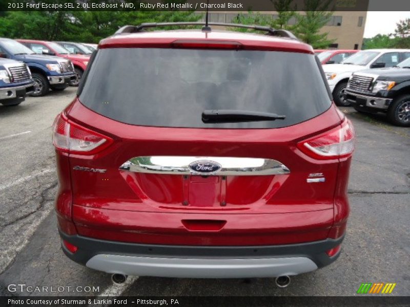  2013 Escape SEL 2.0L EcoBoost 4WD Ruby Red Metallic