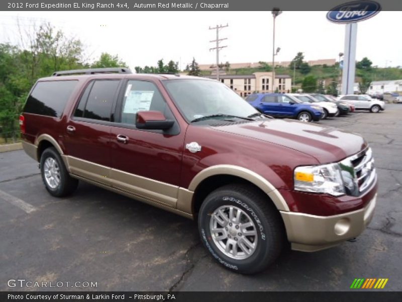  2012 Expedition EL King Ranch 4x4 Autumn Red Metallic