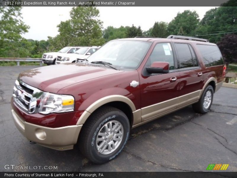 Autumn Red Metallic / Chaparral 2012 Ford Expedition EL King Ranch 4x4