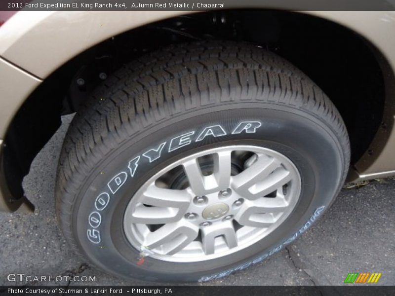Autumn Red Metallic / Chaparral 2012 Ford Expedition EL King Ranch 4x4