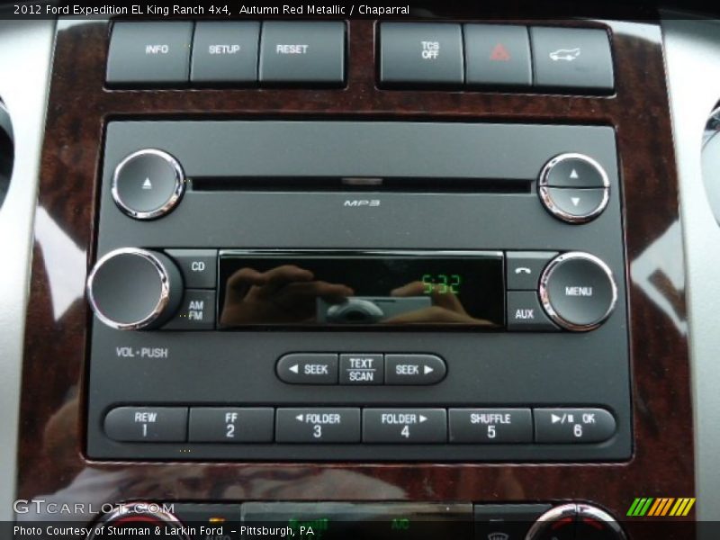 Controls of 2012 Expedition EL King Ranch 4x4