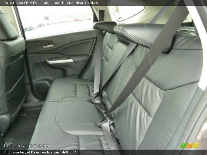 Urban Titanium Metallic / Black 2012 Honda CR-V EX-L 4WD