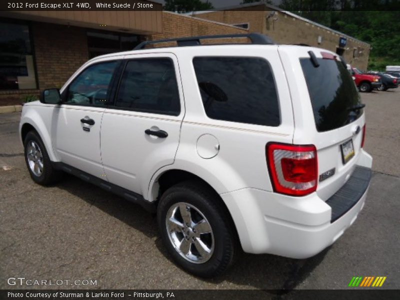 White Suede / Stone 2012 Ford Escape XLT 4WD