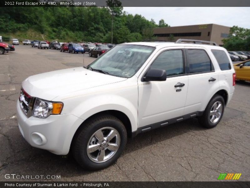 White Suede / Stone 2012 Ford Escape XLT 4WD