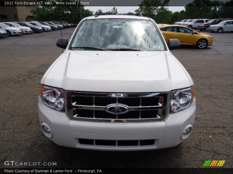 White Suede / Stone 2012 Ford Escape XLT 4WD