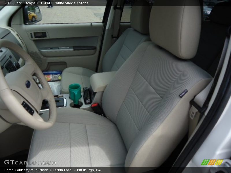 White Suede / Stone 2012 Ford Escape XLT 4WD