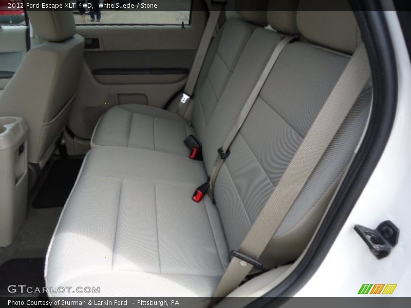 White Suede / Stone 2012 Ford Escape XLT 4WD
