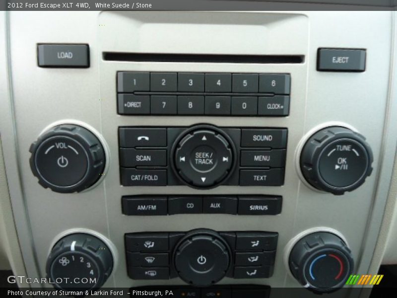 White Suede / Stone 2012 Ford Escape XLT 4WD