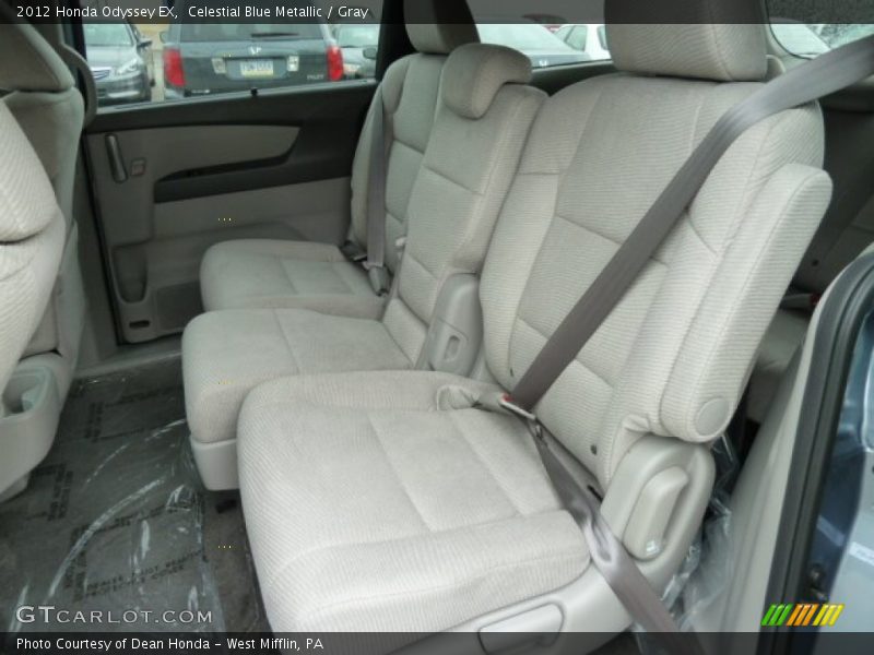 Celestial Blue Metallic / Gray 2012 Honda Odyssey EX