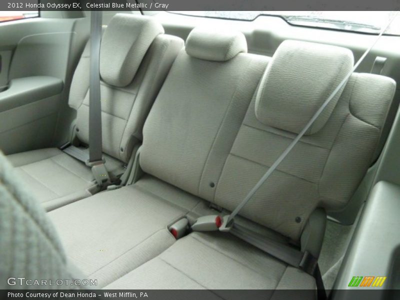 Celestial Blue Metallic / Gray 2012 Honda Odyssey EX