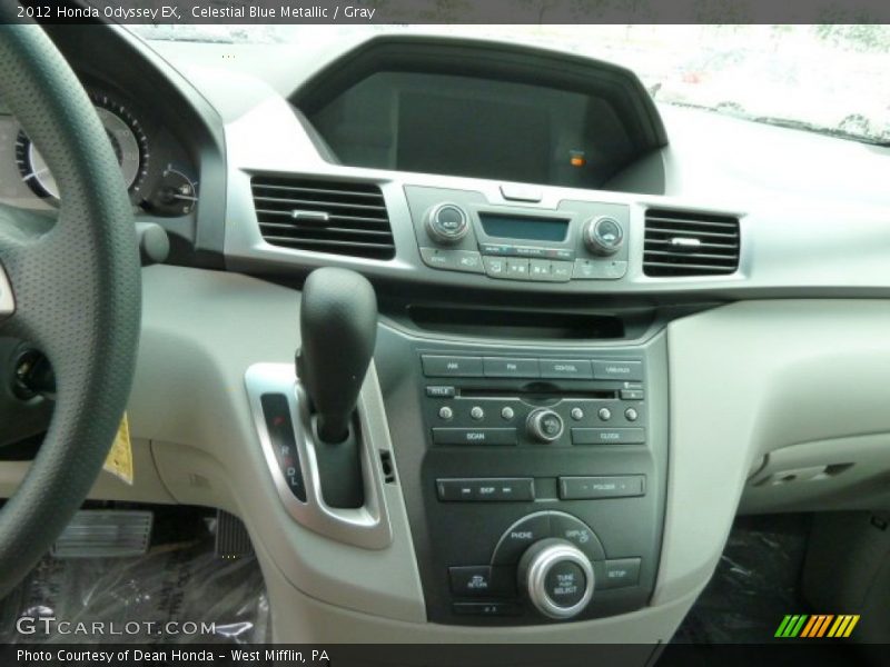 Celestial Blue Metallic / Gray 2012 Honda Odyssey EX