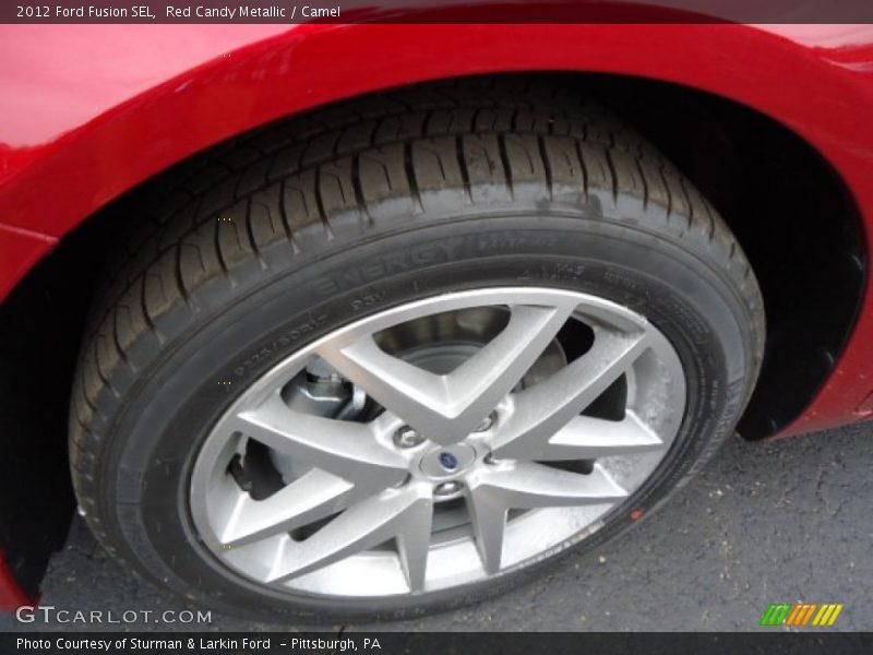 Red Candy Metallic / Camel 2012 Ford Fusion SEL