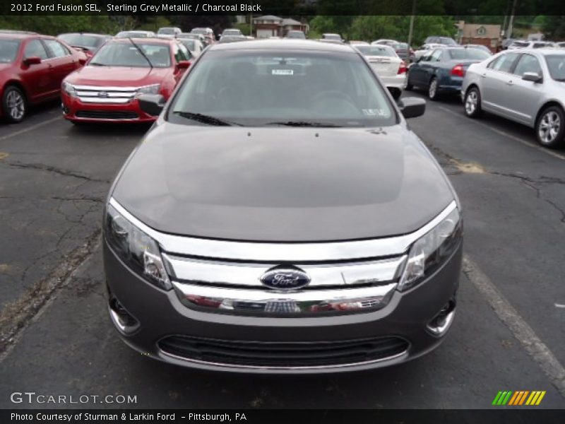 Sterling Grey Metallic / Charcoal Black 2012 Ford Fusion SEL