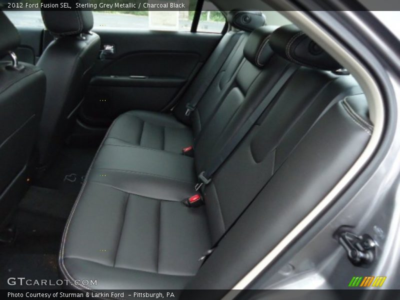 Sterling Grey Metallic / Charcoal Black 2012 Ford Fusion SEL