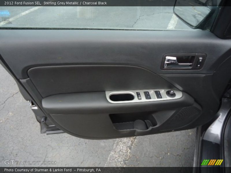 Sterling Grey Metallic / Charcoal Black 2012 Ford Fusion SEL