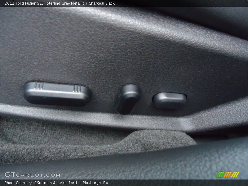 Sterling Grey Metallic / Charcoal Black 2012 Ford Fusion SEL