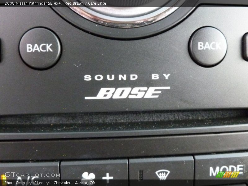 Red Brawn / Cafe Latte 2008 Nissan Pathfinder SE 4x4