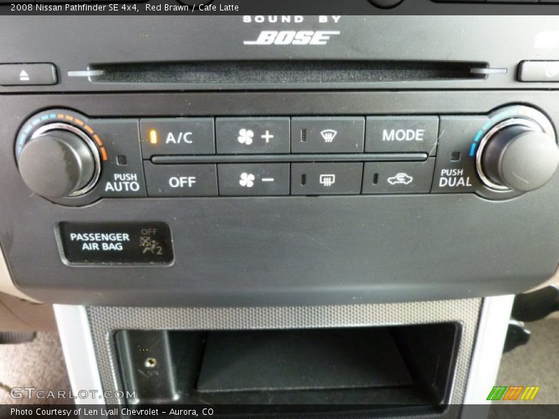 Red Brawn / Cafe Latte 2008 Nissan Pathfinder SE 4x4