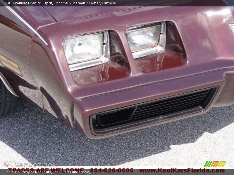 Montreux Maroon / Oyster/Carmine 1980 Pontiac Firebird Esprit